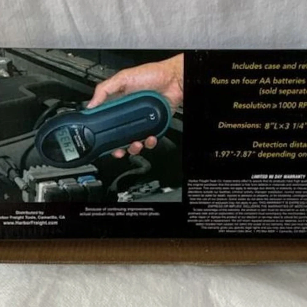 Cen-Tech Digital Photo Sensor Tachometer Model 66632